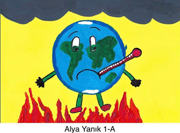 Uluslararası Çevre ve İklim Eylemi konulu sanat yarışması